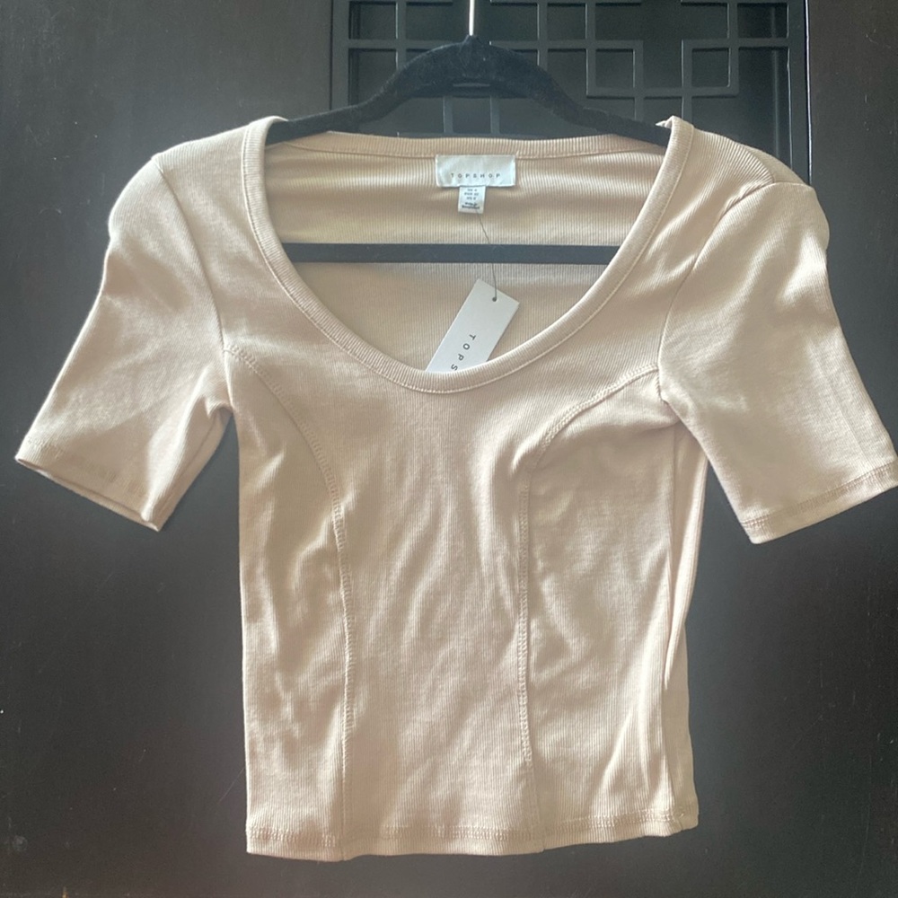 TopShop Baby Pink Shirt